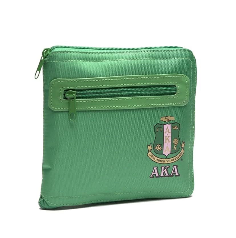 Alpha Kappa A Sorority Green Nylon Go Bag Cover Gifts for Women Paraphernalia Sorority Pink