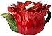Cosmos 20845 Gifts Gerbera Daisy Ceramic Teapot, 3-7/8-Inch