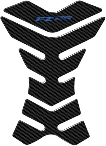 Miniatura 2 de Carbon-Look Motorcycle Tank Pad Protector Decal Stickers Case for Ya&amp;maha FZ-25 FZ25 Tank FZ-25 All Years Motorcycle Decals Accessories