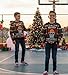 Tstars Merry Swishmas Kids Ugly Christmas Sweater Funny Basketball Holiday Shirt for Boys and Girls Kids Sweater Large Multicolor