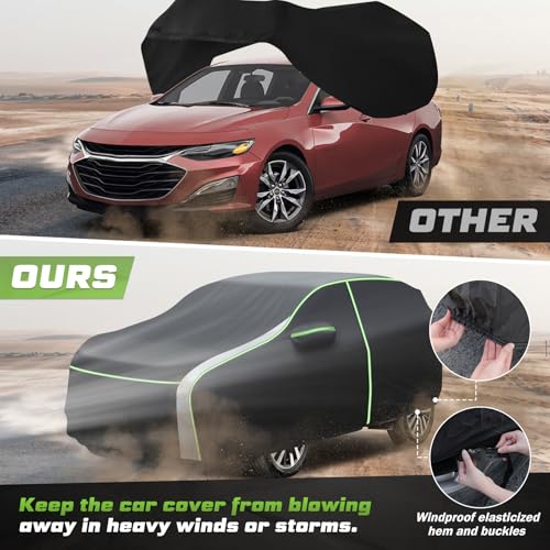 Image of Mixsuper Liner 420D Oxford Car Cover for Chevy Malibu 1997-2025