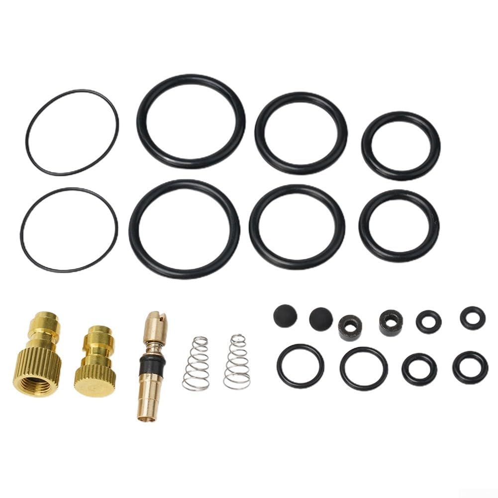 20 Pcs PCP Pump High Pressure Air Pump Accessories Spare Kit Sealing O-Rings 30Mpa 300Bar 4500Psi Replacement Kit