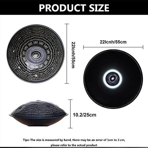 Handpan 22 Pulgadas 9 Notas 440Hz Mandala D Minor miniatura 6