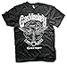 Gas Monkey Garage Big Piston Angel Fast N' Loud - Camiseta para hombre, color negro