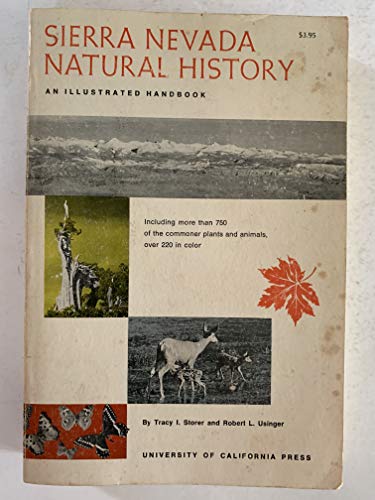 Sierra Nevada Natural History An Illustrated Ha... B0071NQ0WG Book Cover