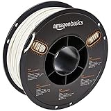 AmazonBasics PLA 3D Printer Filament, 2.85mm, White 1 kg Spool