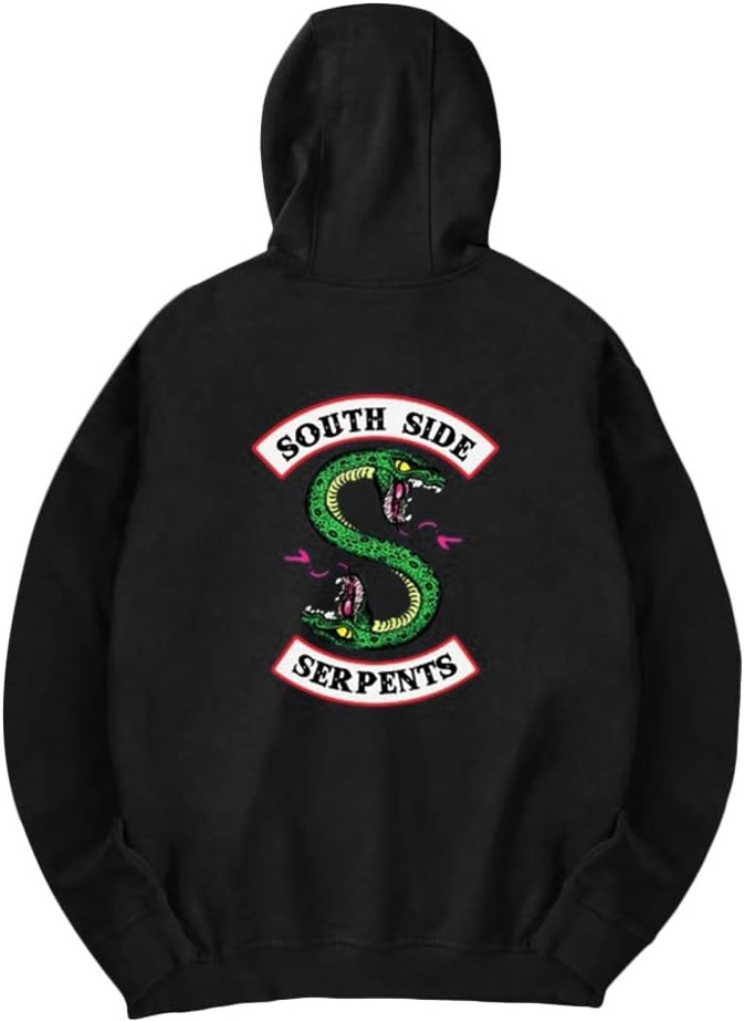 Janizy Southside Sweatshirt Serpents Mens Hoodie for Men Women Southside Pullover Hooded Sweatshirt