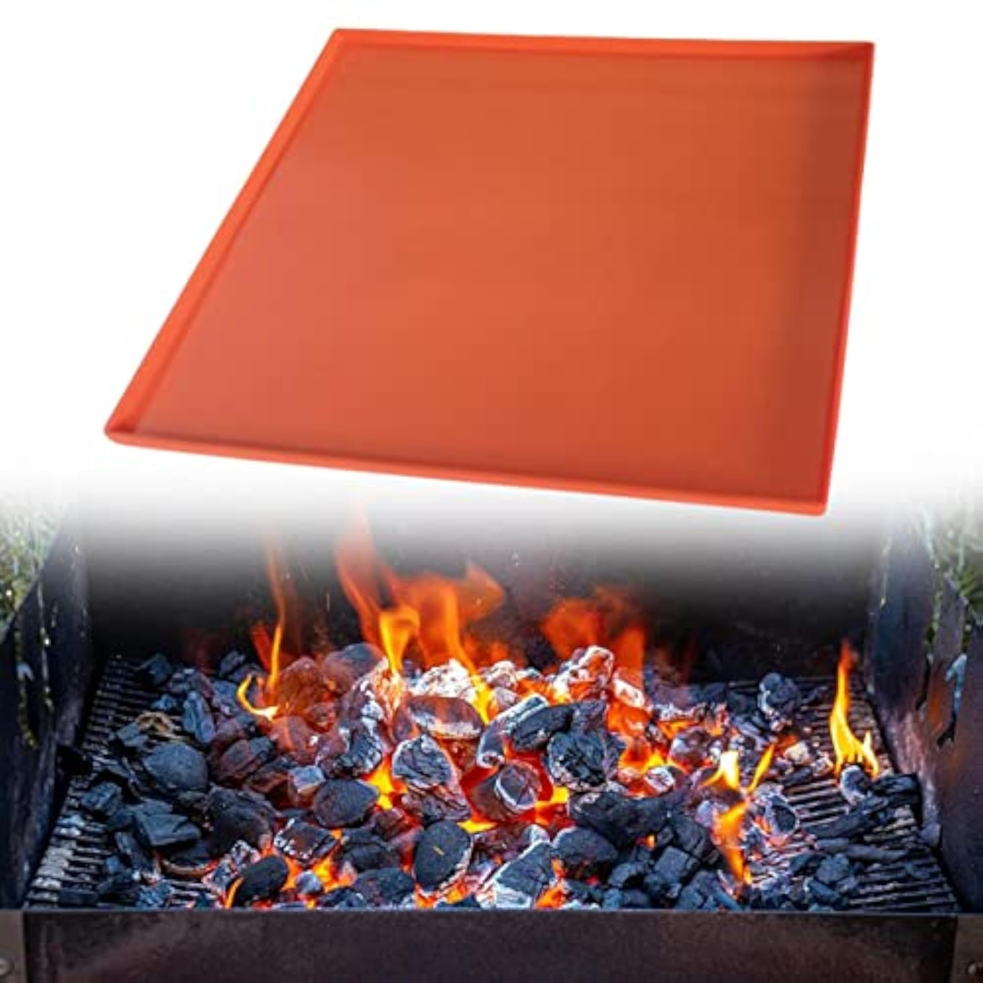 Reusable Nonstick Oilproof Grill Pad for Picnic Cooking