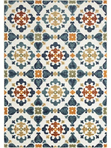 Tapete Abani moderno beige 90x63 pulgadas miniatura 3