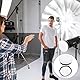 Apausvcm 4 Stück Diffusor Socke,18cm/7Inch weiches Weiße Diffusor Lampensocke,Diffusor Lampenabdeckung,Lampenschirm Reflektor,Diffusor Lampe Abdeckung,Diffusor Abdeckungstuch,für Ringlicht Blitzlicht