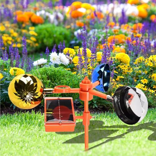 Discos de espray de pájaros y sonido para la terraza 4