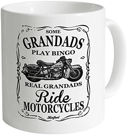 Funny Mugs Coffee Mugs Real Grandads Ride Mug