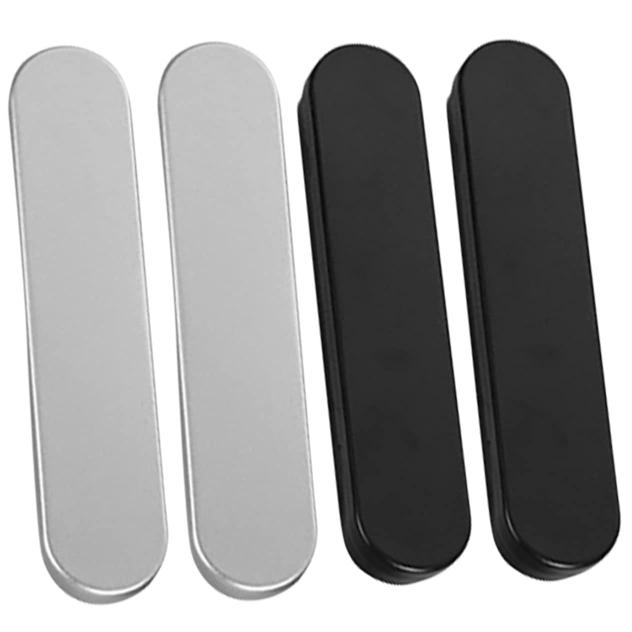 OSALADI 10 set Scatola Per Penne Scatola Per Cancelleria Piccolo Astuccio Per Matite Organizer Da Scrivania Portapenne In Alluminio Astuccio Per Matite Piatto E Rigido 4 pezzi * 10