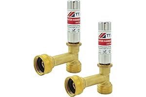 3/4 Inch Swivel Water Hammer Arrestor for Washing Machine & Garden Hose