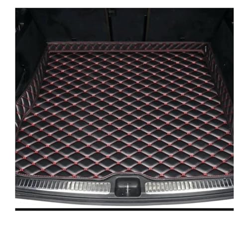 Tapis de coffre pour Toyota Harrier XU60 2013-2020 sur mesure Noir et Rouge