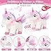 Imagen de TUZT Unicornios Peluche Juguetes Niña de 3 4 5 6 7 8 Años con Unicornio Peluche Que Anda y Ladra