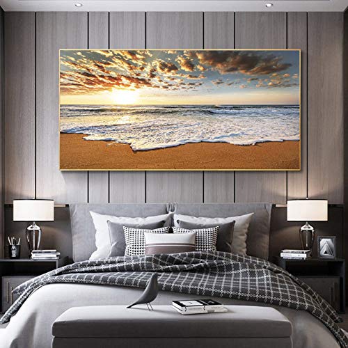 Peinture imprimée sur toile de paysage naturel pour illuminer votre salon