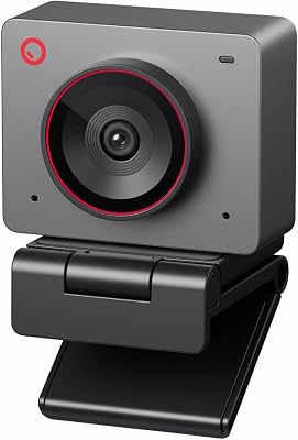 OBSBOT Meet 2 – Webcam 4K para PC con Sensor de 1/2», Encuadre y Enfoque Automático AI, Modo Belleza, Ligero, HDR, Webcam con Micrófono, 60 FPS, Web CAM para Streaming, Reuniones, Juegos, etc.