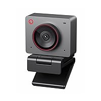 OBSBOT Meet 2 - Webcam 4K per PC con sensore da 1/2", Inquadratura e Autofocus AI,Modalità Bellezza