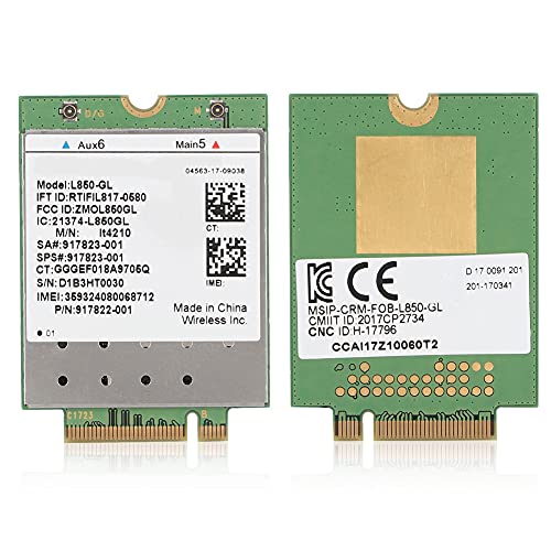 Module L850 GL 4G Fibocom carte réseau sans fil LTE pour ordinateur HP ProBook 440 G5