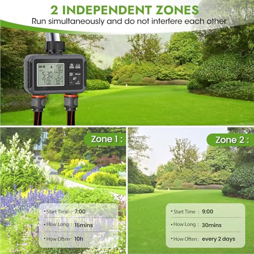 Timer du robinet programmable SGW07M contre le gaspillage d'eau du jardin - 6