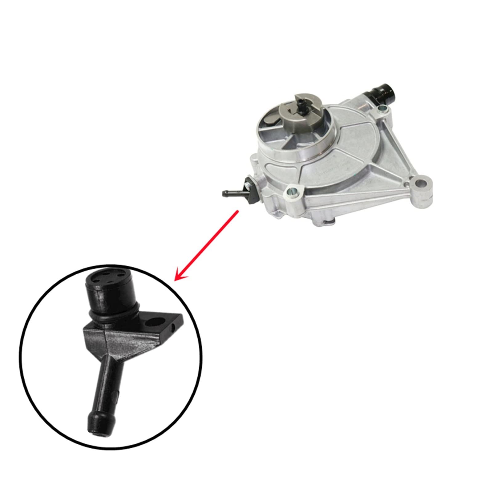 Xwang Store 11667640279 Pompa del Vuoto E Tappa Dell'olio di Perdita Kit di Riparazione della Valvola Compatibile con BMW X1 X3 X4 X5 Z4 32 0i 328i 428i 528i (Color : Vacuum Pump)