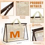 Dust Bags for Handbags, 2 Pack, Clear, M Size - Image 3