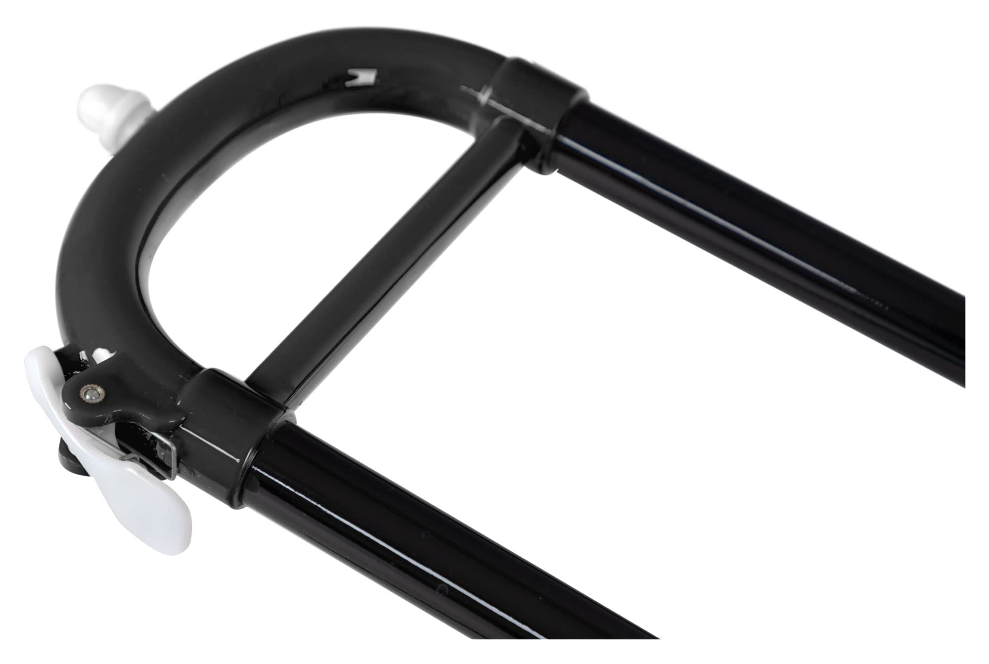 Classic Cantabile MardiBrass ABS Kunststoff Quart-Posaune - Bb/F-Stimmung - Fiberglas-Zug - 850g leicht - Bohrung: 13,9 mm - inkl. Mundstück und Gigbag - schwarz