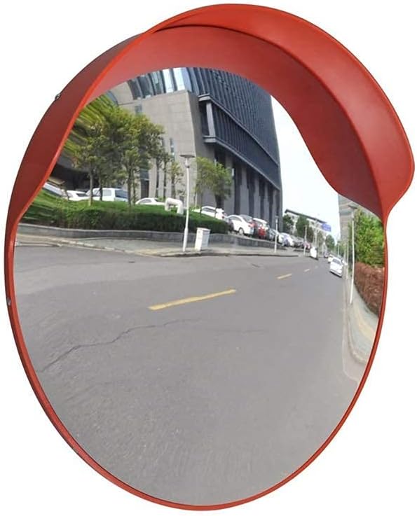 Sidewalk Safety Mirror, Suitable for Pedestrians Mirror with Blind Spots PC Glare-Free Appearance Wide-Angle Lens Lens Diameter: 45-120 CM (Size: 60 CM)