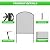 Skcoipsra Decorative Garden Fence 10 Pack, 24in(H) x 10.8ft(L) Animal Barrier Fence, Rustproof Metal Fencing for Yard, Dog Rabbits Wire Section Garden Edging Border for Yard Patio Garden, Arched