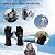 YBWLCLO Heated Gloves for Men Women, New Upgraded Rechargeable 5V 6000mAh Heated Gloves, Touchscreen Waterproof Heating Gloves for Winter Outdoor Work Skiing Hiking Camping Hunting
