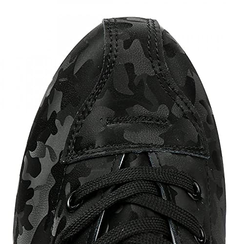 Womens Roller Skates Classic High-Top Roller Skates Four-Wheel Roller Skates Shiny Camouflage Roller Skates For Adult Youth Boys Girls Outdoor With Shoes Bag (Black Camo,43-Us:10) #TOP6