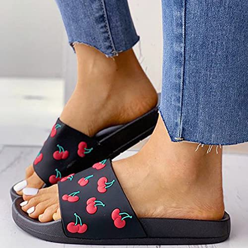 Corlidea Pantofole da donna con motivo a frutta