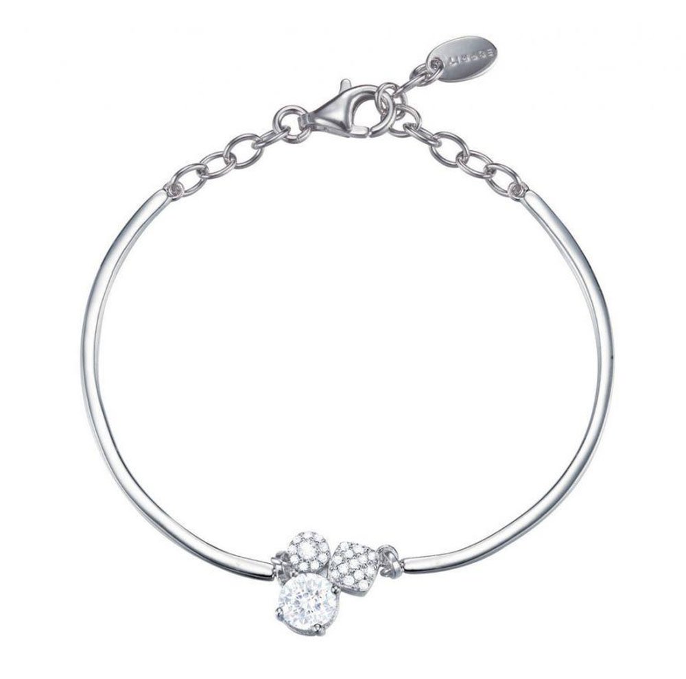 Catena da colletto con zirconia color argento | Disponibile