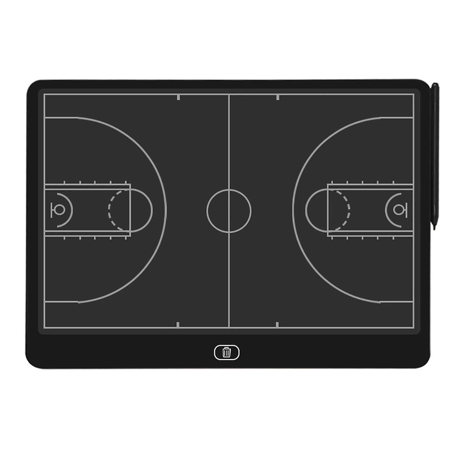 Tablette D'écriture LCD Adulte pour Le Tennis, Badminton Tablette D'écriture LCD, Pile Bouton, Matériau Durable, Facile à Transporter, Idéal pour Les Écoles, Clubs et Équipes