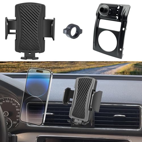 Car Phone Mount for Volkswagen Passat 2012-2017 Phone Holder Navigation,Fit for Passat Cellphone Mobile Cradle Auto Accessories Bracket Anti-Shake,360 Degree Rotation,Compatible for All Cell Phones