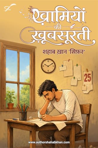 ख़ामियों की ख़ूबसूरती पुस्तक का कवर