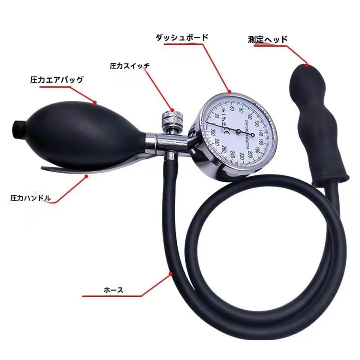 Amazon.co.jp: 膣圧計測機器 膣ボール圧力計 膣肛門栓圧力計 無臭 産後