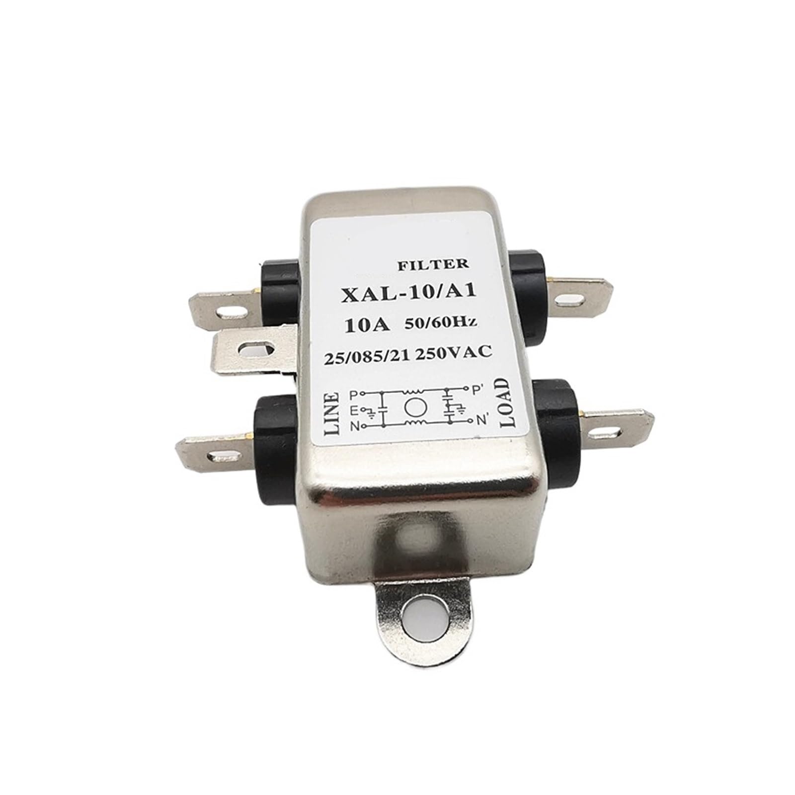 ETPBRIMSF Anti-interference power filter XAL-10-A1 10A 6A 3A purifier(XAL-10-A1 10A)