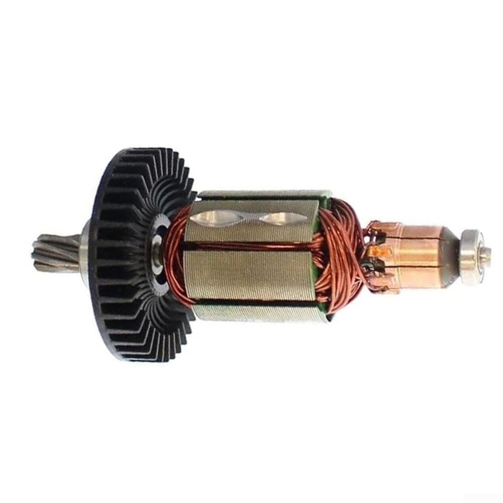 Anclaje de armadura de rotor de repuesto 619290-0 para sierra inalámbrica DCS552 BCS550 DSS501, pieza de reparación de herramienta eléctrica de montaje de núcleo de motor de metal de 7 dientes