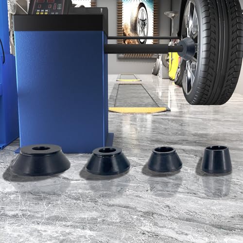 Image of Coats Wheel Balancer 4 Pcs Standard Taper Cone Set - 40mm Shaft #45 Carbon Steel