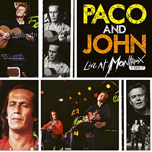 Album art for Paco and John Live At Montreux 1987 (Ltd. Yellow/Orange 2LP) by Paco De Lucia