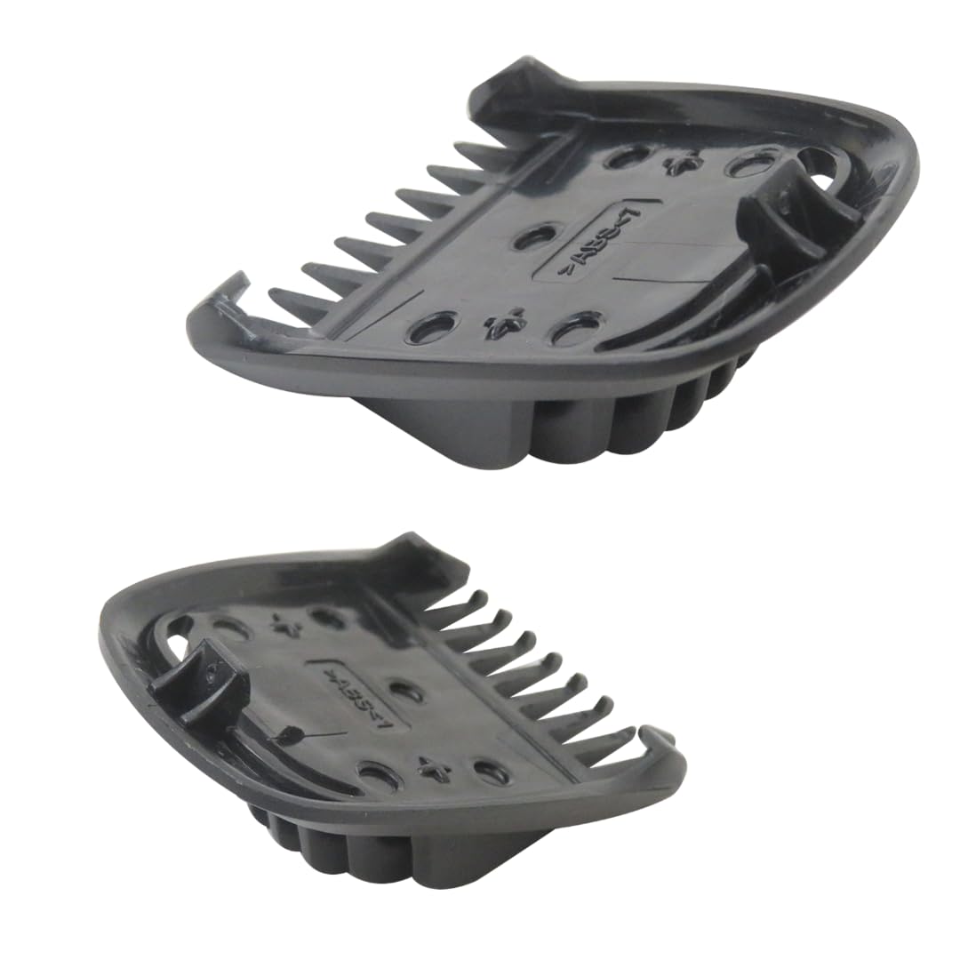 XSPANDER New 2 Pieces Set(1mm/2mm) Beard Hair Guide Guard Comb Fit for Philips Norelco BT5511, MG3750, MG3760, MG5700, MG5750, MG5760, MG7750, MG7770, MG7790, MG7791