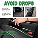 EWOJUYE 2PCS Car Seat Gap Filler Organizer,2026 Upgraded Car Seat Gap Plug with Storage Slot,Plug & Play in Between Cars Seats Catcher Cars Accessories to Stop Items Falling Between Seats