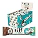 KETOFABRIK Schokoriegel | Kokos | 20x35g | Bester Geschmack, Weniger Zucker | Qualität Made in Austria | Genießen ohne Reue