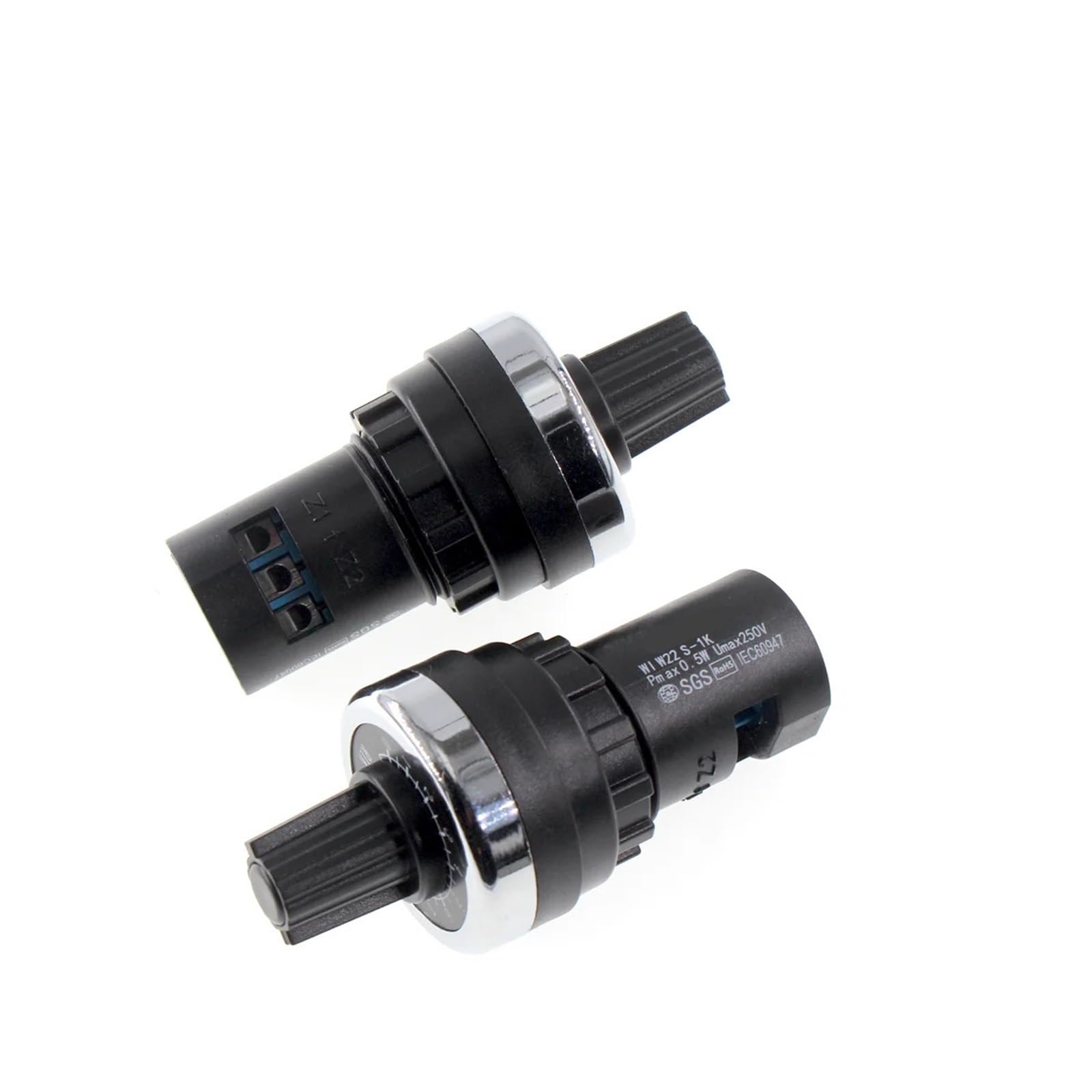 Interruptor de Palanca con potenciómetro para, Potenciómetro de Control de Velocidad del convertidor de frecuencia LA42DWQ (Paquete de 2) con múltiples resistencias(3K Ohm)