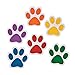 Fun Express Paw Print Cutouts - 48 Pieces - Educational and Learning Activities for Kids