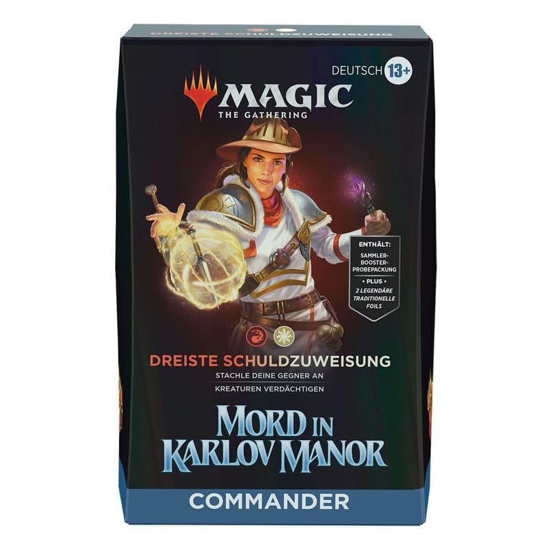 Magic The Gathering- MURDERS AT KARLOV Manor, Color Various (Wizards of The Coast D30441000)