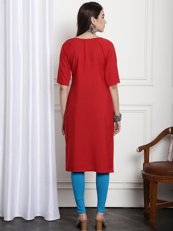 Image of Kurta for Women||Kurta||Casual Kurta|| Women's Kurta||New Fashionable Kurti ||Office Kurta for Women