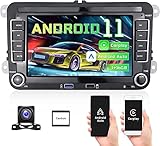 【Wireless Carplay und Android Auto】 Arbeiten Sie mit Wireless Carplay und Android Auto, integrieren Sie Ihr Telefon nahtlos, um es auf dem großen Bildschirm zu verwenden, und erhalten Sie Zugriff auf Sprachbefehle. Machen Sie Ihr Autofahren einfacher und sicherer und machen Sie jede Fahrt zu einem angenehmen Erlebnis.